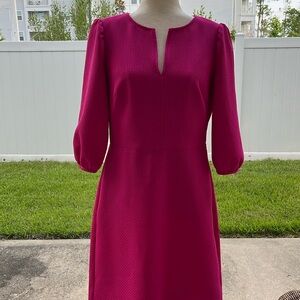 Fuchsia pink Ralph Lauren dress